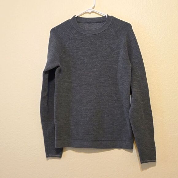 Lululemon Rib Crewneck Sweater Merino Wool Blend Size small (missing, see meas) - Picture 1 of 10
